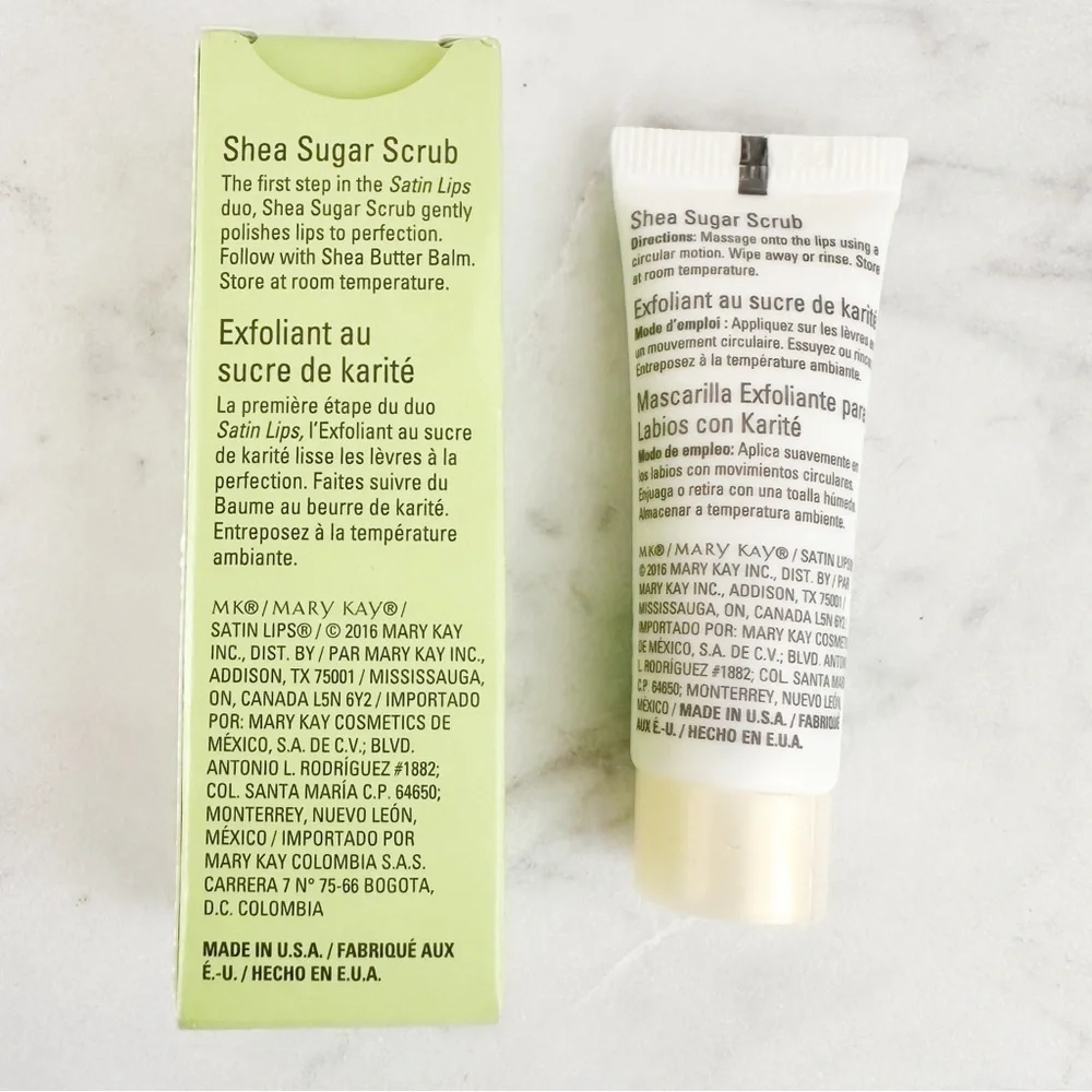 Mary Kay White Tea & Citrus Satin Lips set .3oz